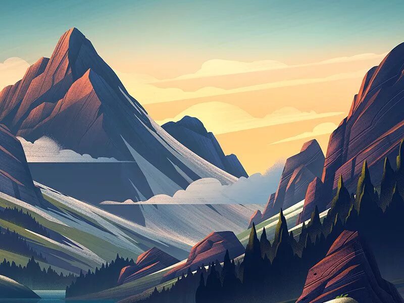 Горы в иллюстраторе. Горы flat design. Горы вектор. Flat mountains. Горы flat.