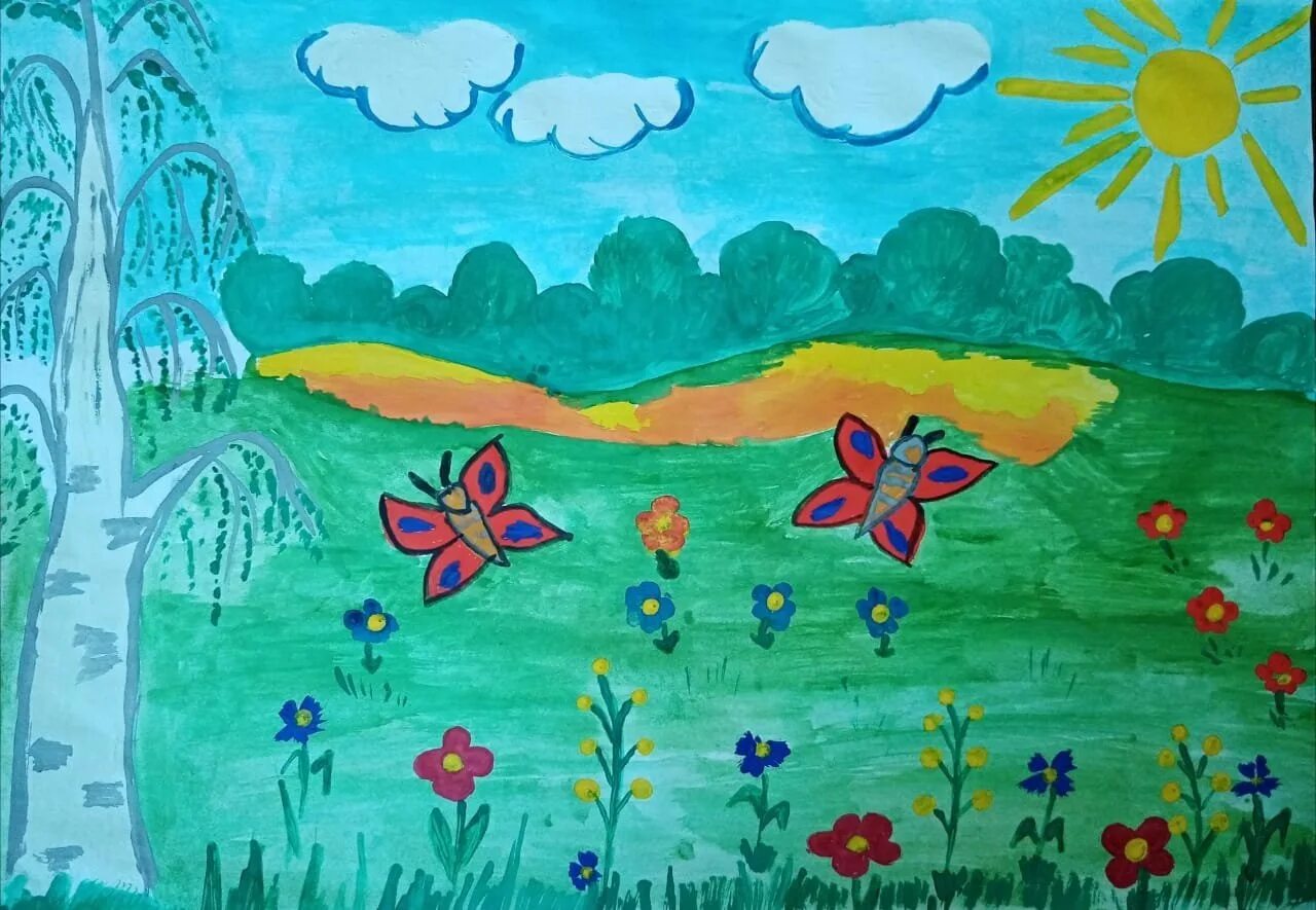 Рисунки на тему лето для детей. Рисунок лето. Рисунки на тему лето для детей. Рисование лето. Рисунок лето для детей.