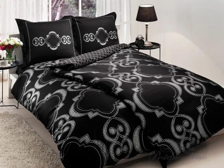 Постельное белье "tango" арт. Семейный комплект постельного белья с 2 пододеяльниками. Кпб поплин ромашки. Летиция поплин. Постельное белье сатин сайлид.