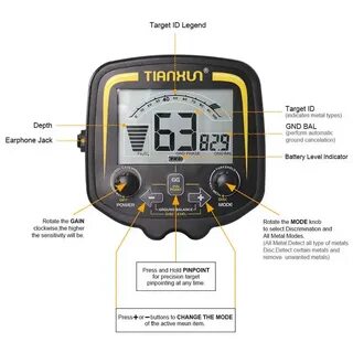 Как настроить тх 850 на поиск