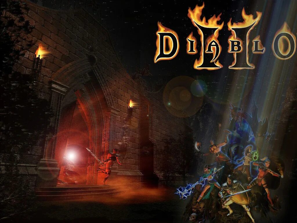 Диабло 2. Diablo 2 Lord of Destruction обои. Диабло 2 игра Постер. Diablo 2 Vanilla. Диабло 2 ремастер обои.