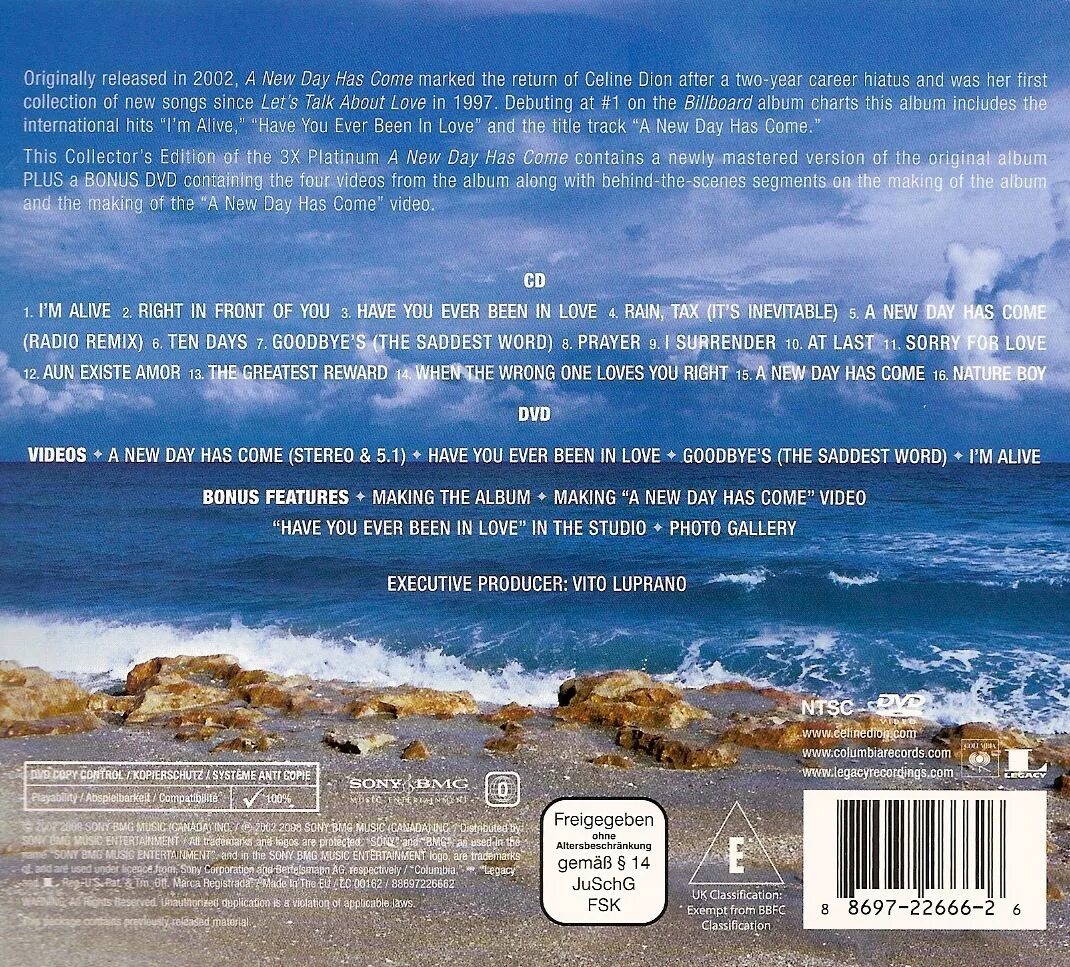 Celine dion new day have. Celine Dion 2002 a New Day has come. Céline Dion - a New Day has come (2002). Celine Dion a New Day has come album. Celine Dion 2008 - a New Day has come (New Collector's Edition).