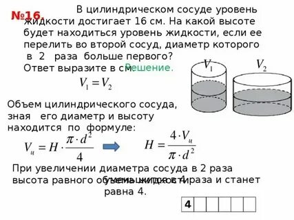 Круглые сосуды
