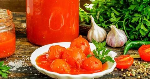 Вкусные сладкие помидоры в собственном соку