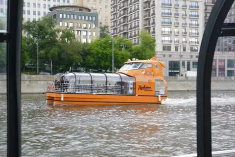 Речной трамвайчик в москве фили
