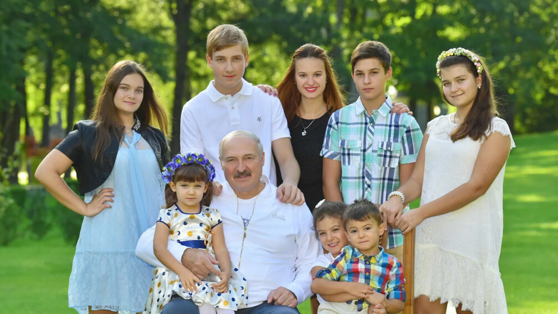 Семья президента Белоруссии. Семья Лукашенко президента.