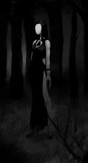 Slender woman
