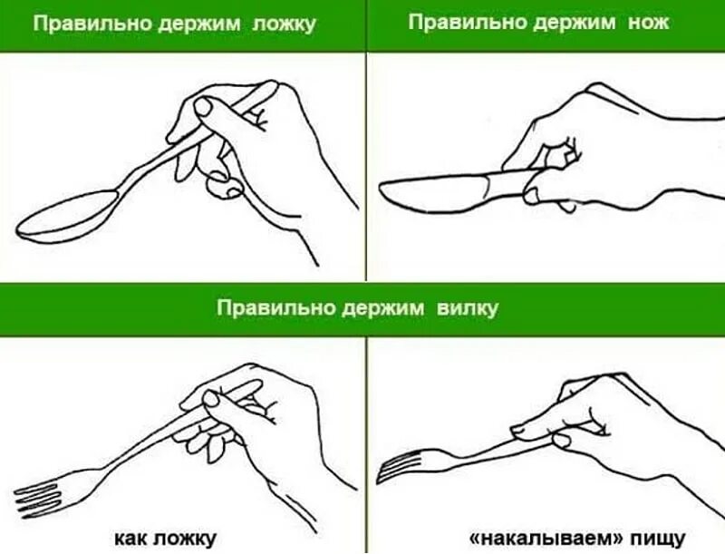 Как правильно держать вилку. Как правильно держать ложку и вилку. Как правильно держать вилку и нож по этикету. Как держат вилку в руке.