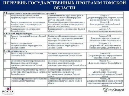 Программа эффективная власть