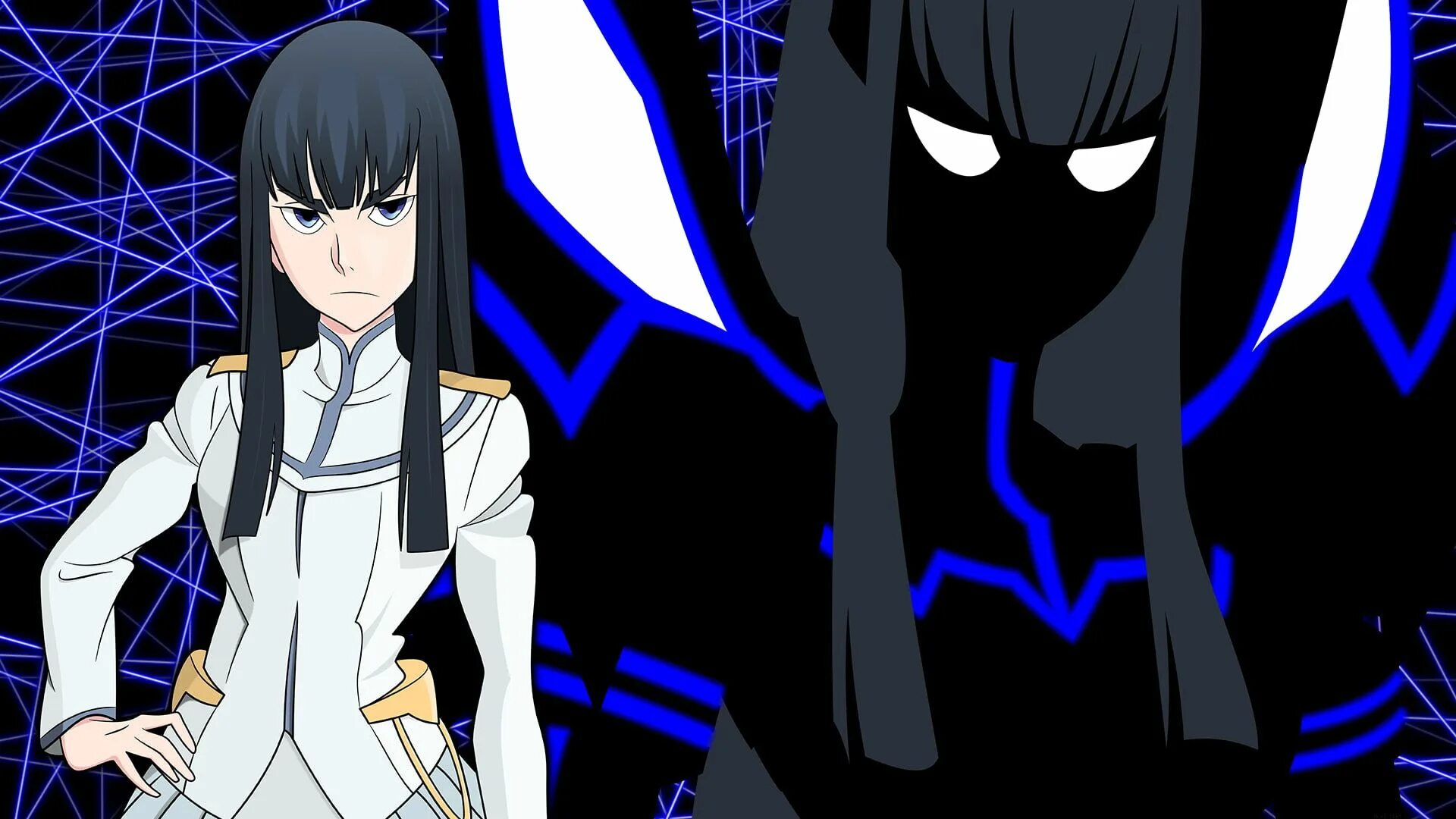 Кирюин сацуки. Kill la Kill Satsuki Kiryuin. Сацуки Кирюин улыбается.