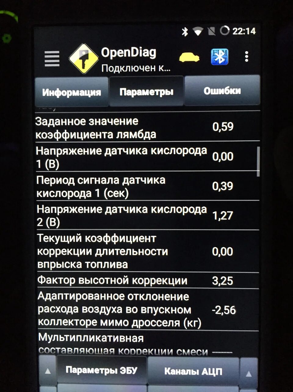 Адаптированное отклонения воздуха мимо дросселя