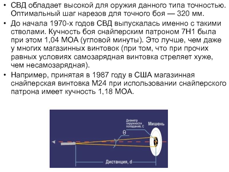 Углы свд. Свд шаг нарезов 320 и 240. шаг нарезов – 320 мм. твист ствола. шаг нареза канала ствола.