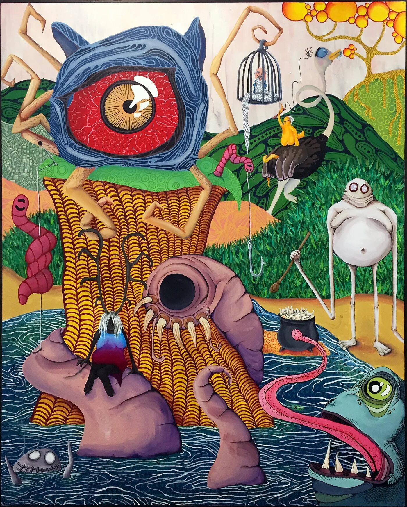Several people saw a strange object. Strange objects of modern art. strange objects. strange objects picture.