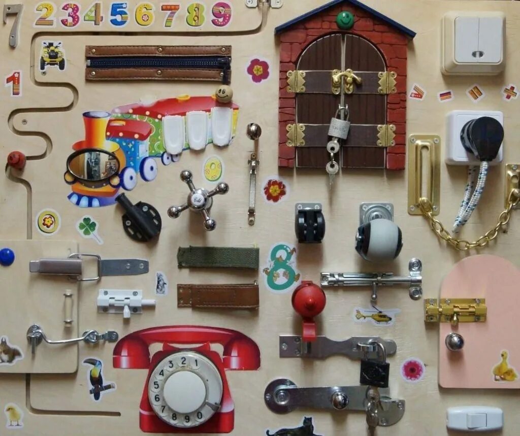 Бизиборд "бизи-сова". Пуговицы для моторики. Развивающие книжки для детей из фетра. Сенсорный коврик для малышей. Сделать развивающую.