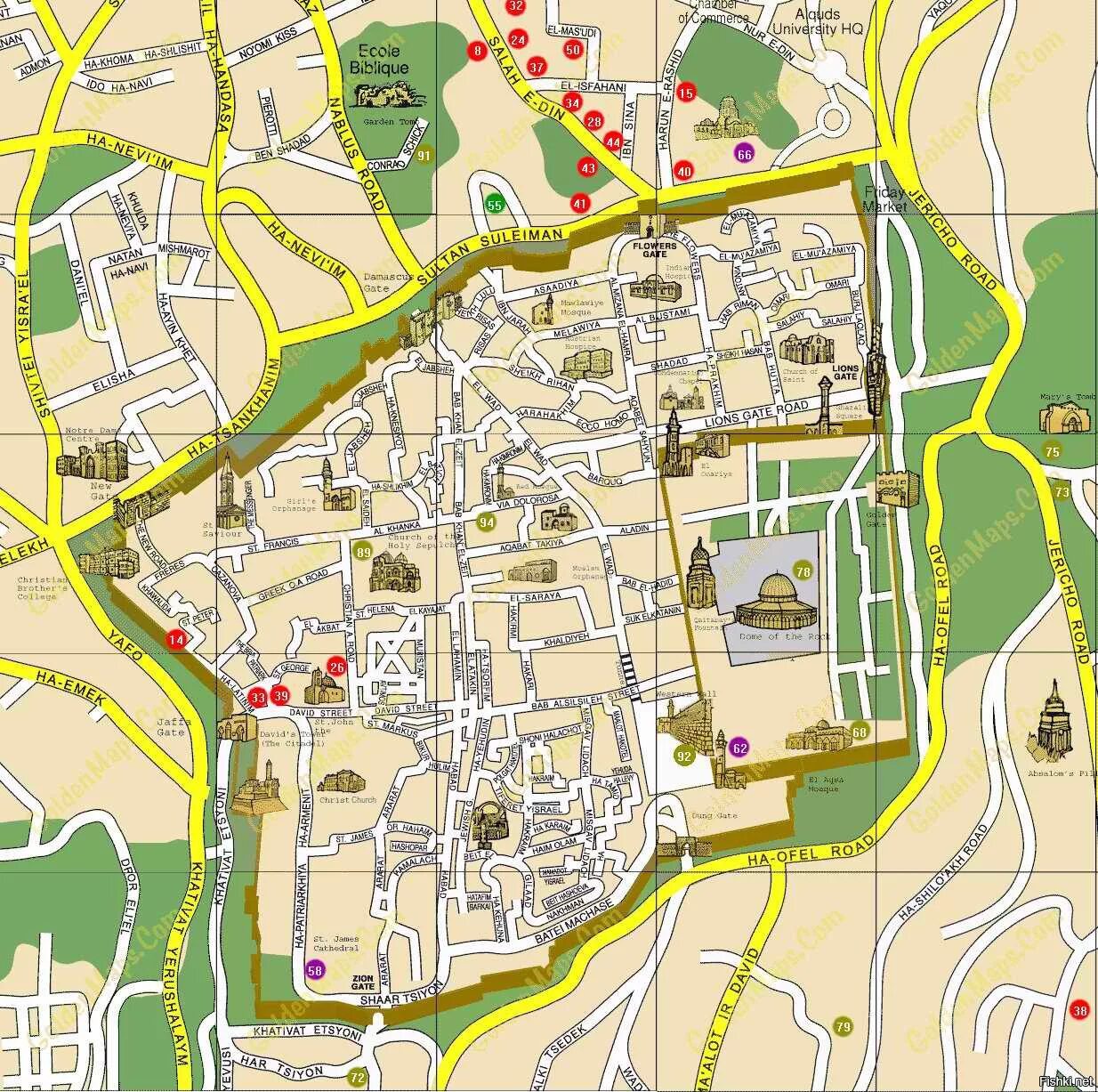 Где на карте город иерусалим. Иерусалим старый город карта. Иерусалим план города. Карта старого города Иерусалима. План старого города Иерусалима на русском языке.