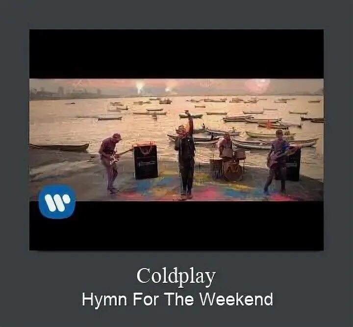 Hymn for the weekend перевод