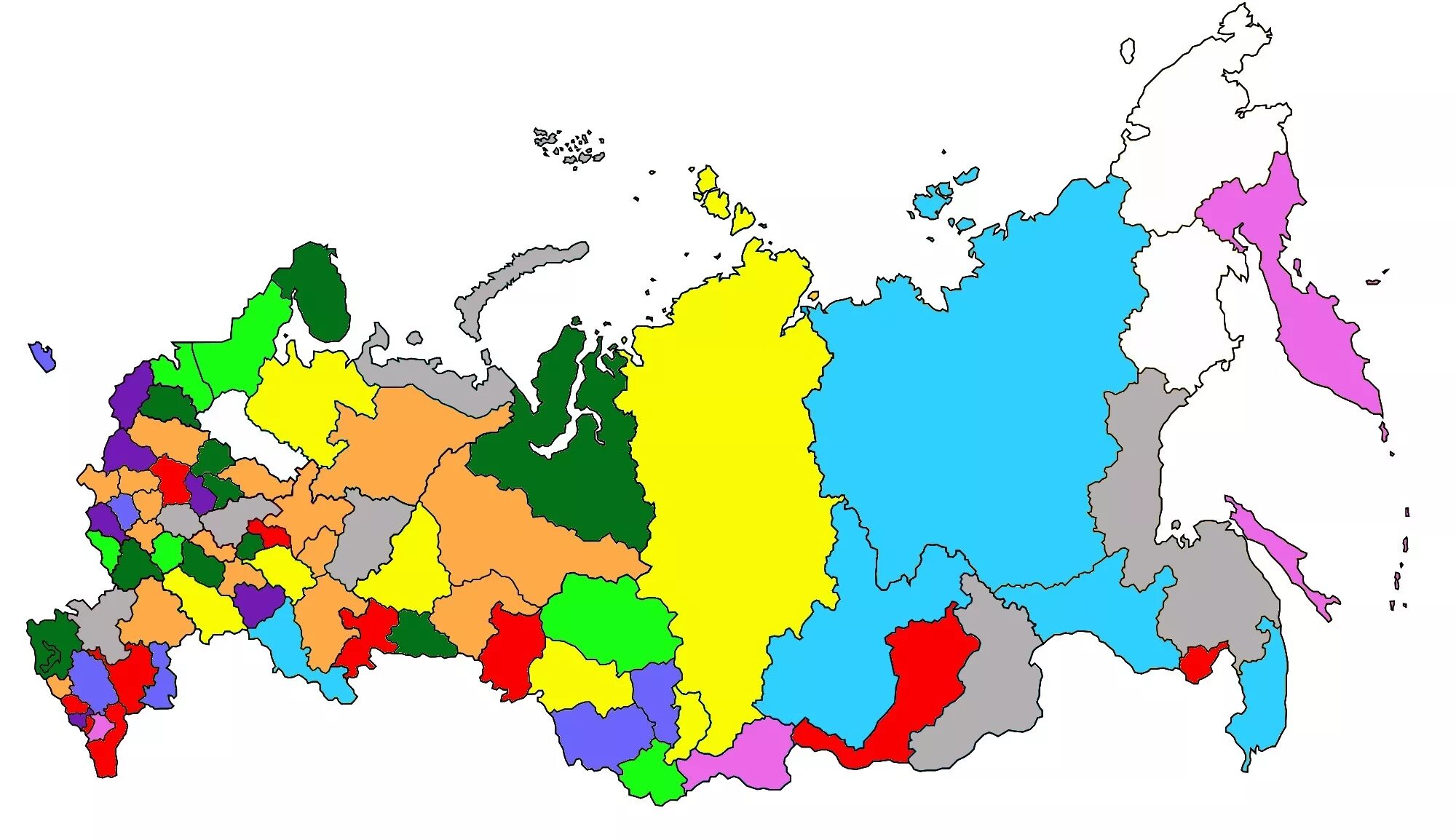 Интерактивная карта регионов. Россия регионы карта карта России регион. Карта России с областями без названий. Карта России по регионам и областям крупным планом. Карта России регионы субъекты.