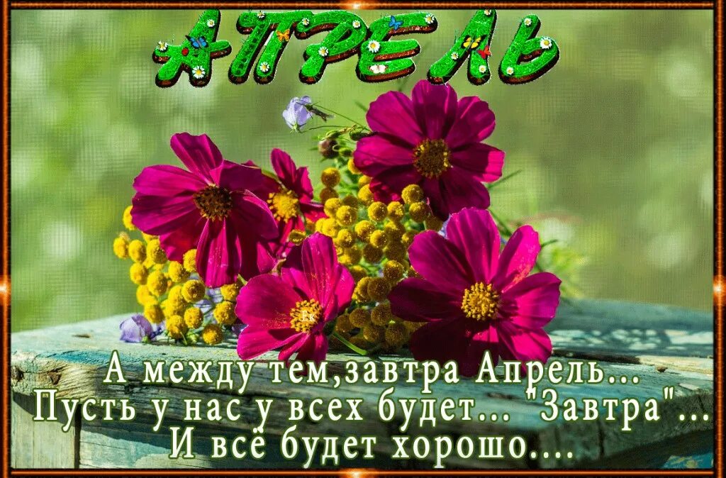 картинка к слову здравствуйте. пусть апрель будет счастливым. сегодня завтра будет вчера. до завтра удачи. последний день лета стихи.