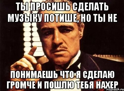 Песни поставила. Сделай музыку тише. Сделай музыку потише. Сделать громче сделать тише. Сделай погромче Мем.