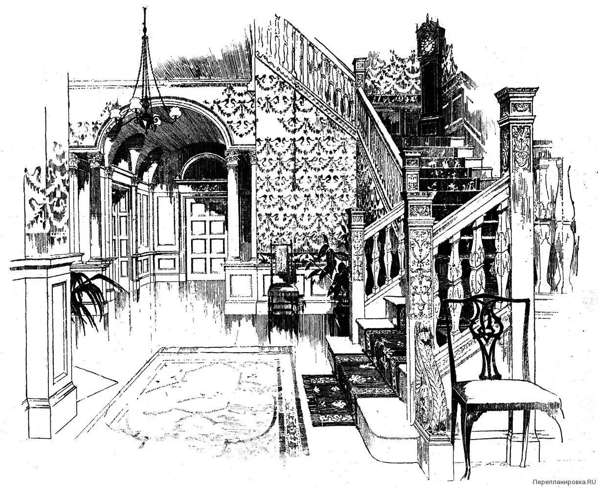 архитектурные рисунки сергея кузнецова книга. проектирование интерьера. детали архитектуры. аттик ампир. проекты квартир с интерьером.