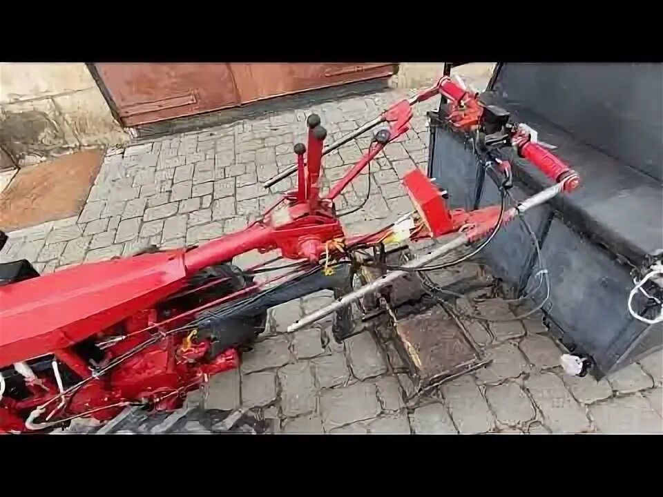 Переделка блокировки мотоблока мтз - YouTube