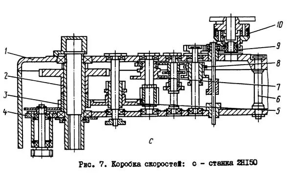 Чертежи коробки скоростей вертикально сверлильного станка 2а135 Чертежи вертикально-сверлильного станка 2А135 Чертежи, 3D Модели, Проекты, Све