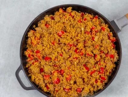 Кус кус на сковороде