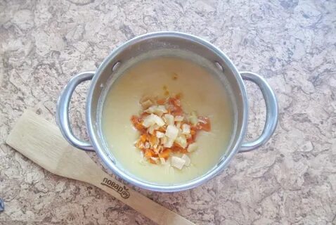 Каша с салом