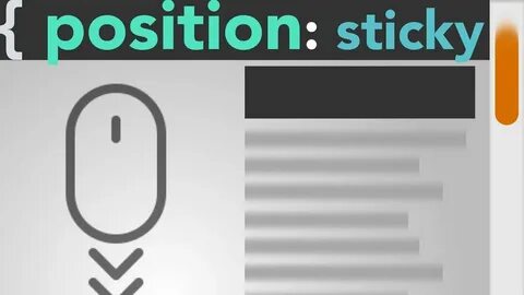 Css sticky