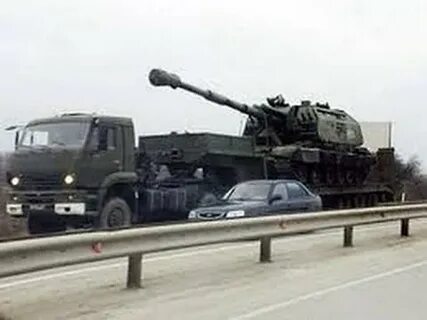 Видео колонна в курской обл