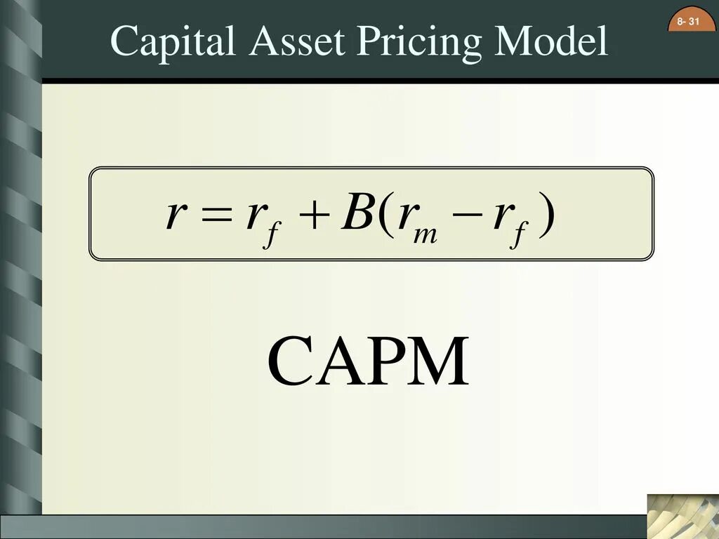 Модель camp. Модель CAPM формула. Метод CAPM. Уравнение CAPM. Модель CAPM (Capital Assets Price model) предназначена для ....