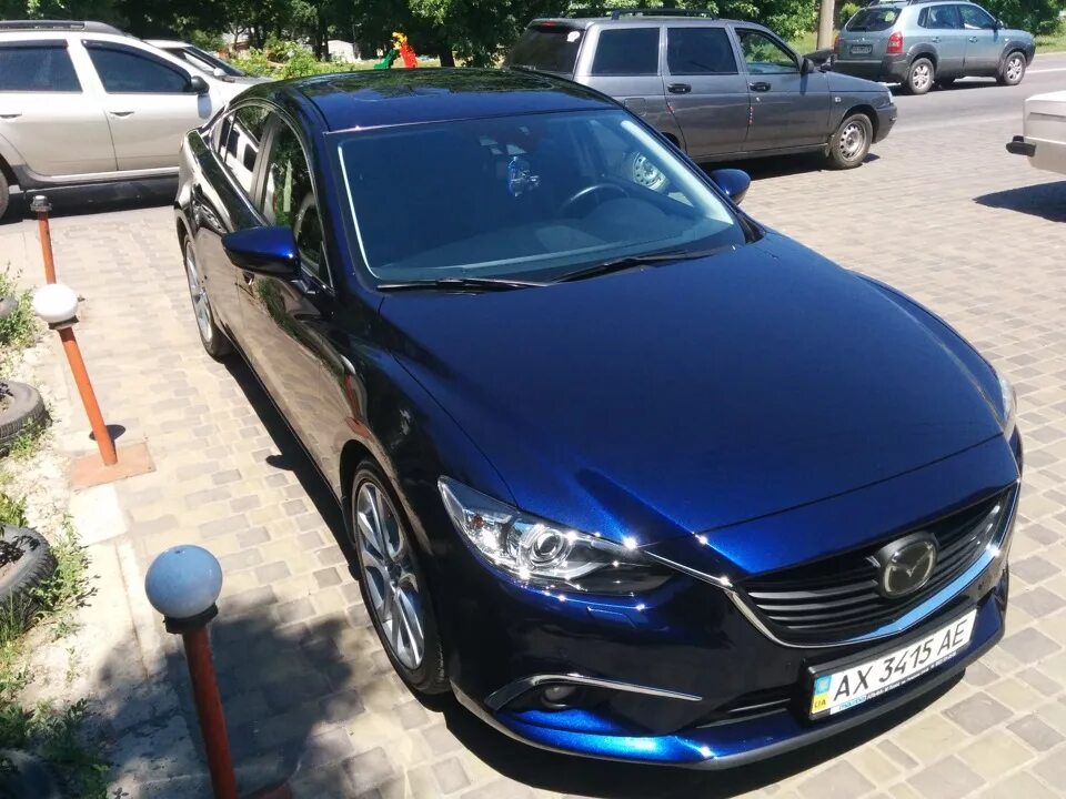 Краска мазда 6. Mazda 6 металлик. Mazda 6 Stormy Blue. Мазда 6 2017 синяя. Mazda 6 синий металлик.