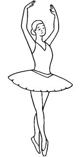 Рисунки балерин для детей