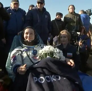 Пересильд была в открытом космосе на самом