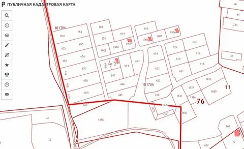 Кадастровая карта коми