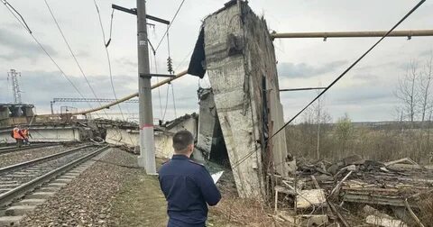 Обрушение путепровода в смоленске