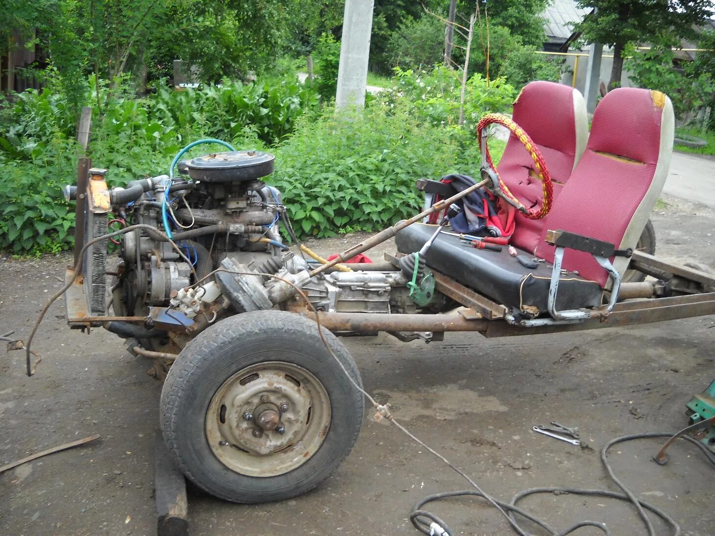 Авто мото самоделки Мотоциклы V8 Задний привод, Автомобиль, Мотоцикл