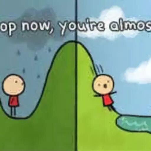 Getting through me