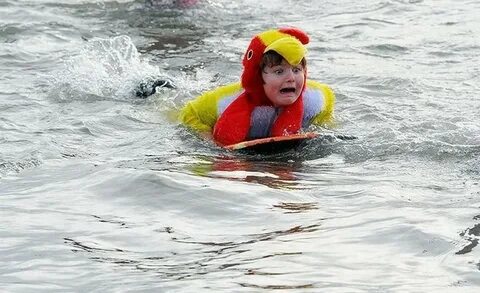 Плыть в холодной воде