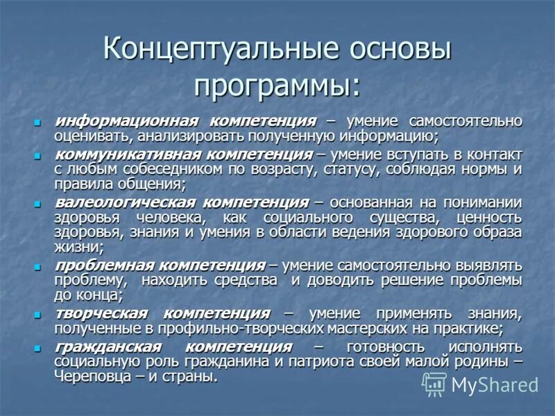 Что такое концептуальные основы программы. Как разделить дисциплину на модули. Что есть основа программы. Какие принципы положены в основу маркировки. Базовый модуль.