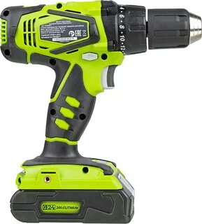Шуруповерт greenworks 24v