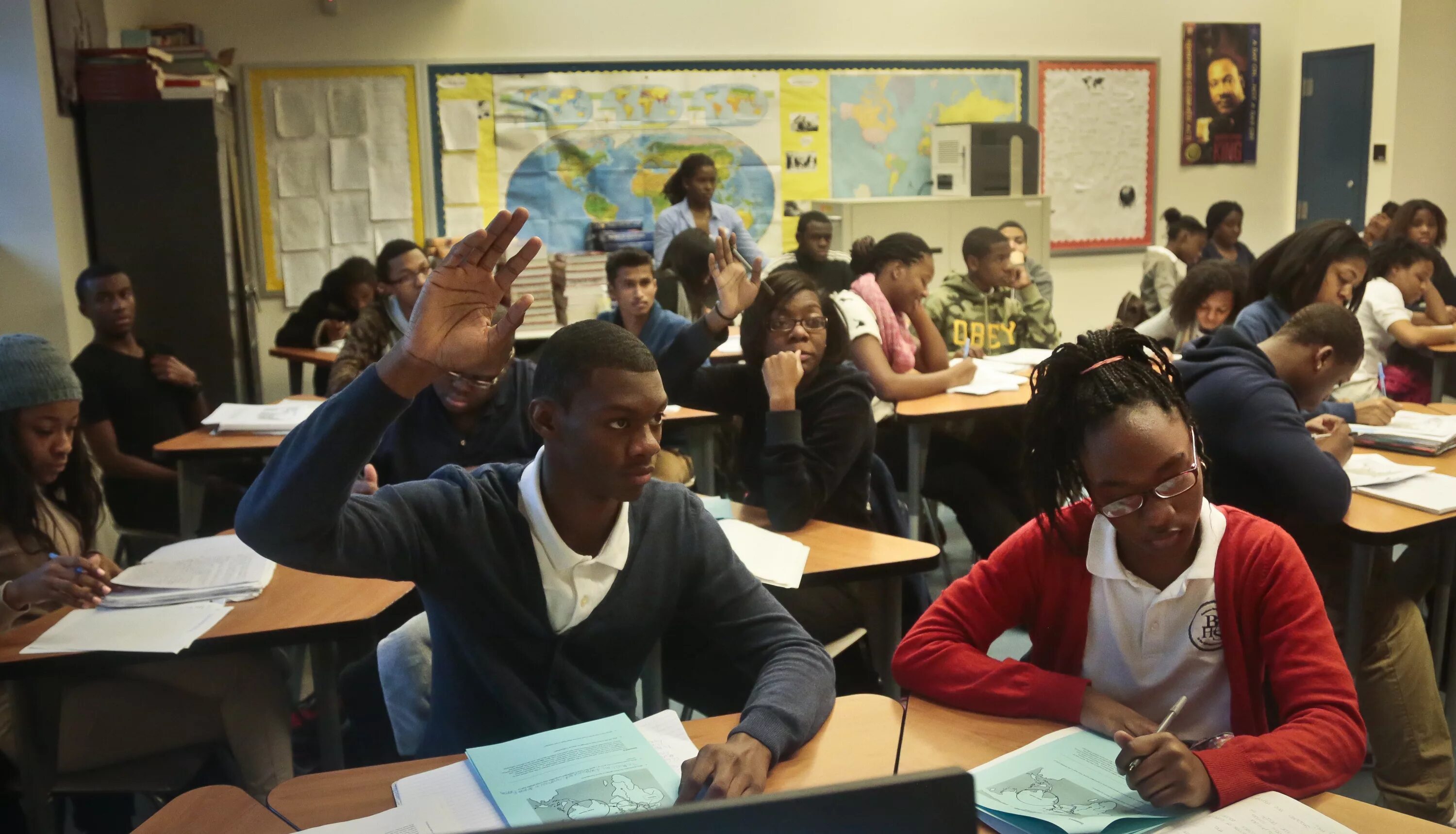 Who is student in the class