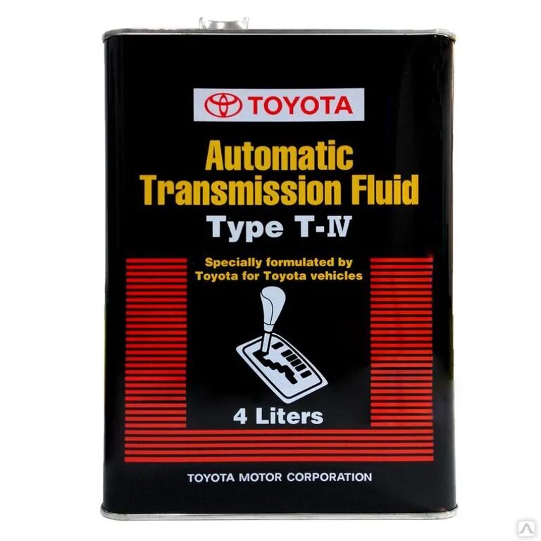 Toyota Type t-IV 4 Л 08886-81015. 08886-81015 Toyota ATF Type t-4. Automatic transmission Fluid Type t-4 Toyota. 0888681015 Toyota Type t-IV масло АКПП , 4 Л.. Трансмиссионное масло atf t iv