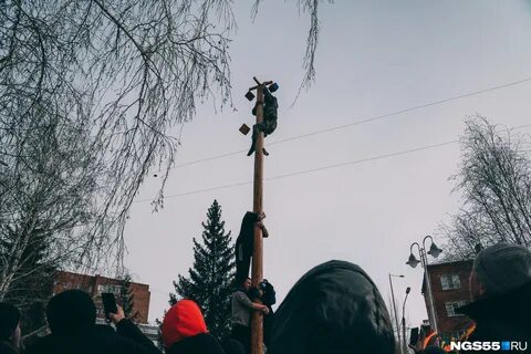 Масленица 2024 столб