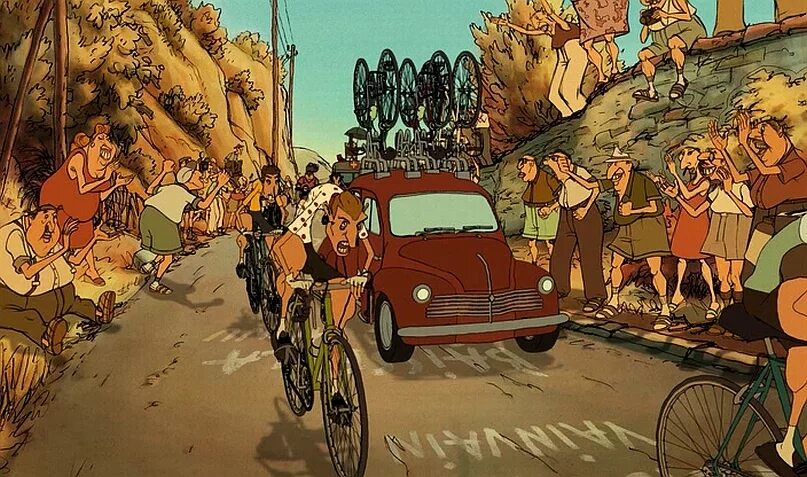 Трое из бельвилля. Трио из бельвилля 2003. Трио из бельвилля бабушка. Сильвен шоме трио из бельвилля. Трио из бельвилля 2003.