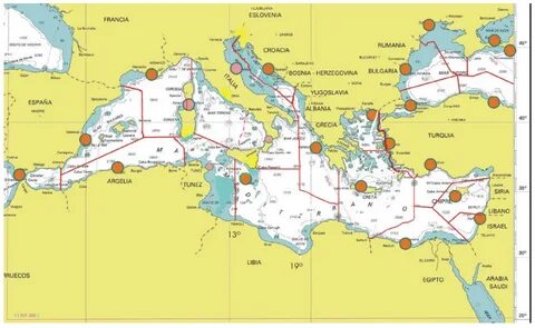 Температура мексиканского залива средиземного моря балтийского моря