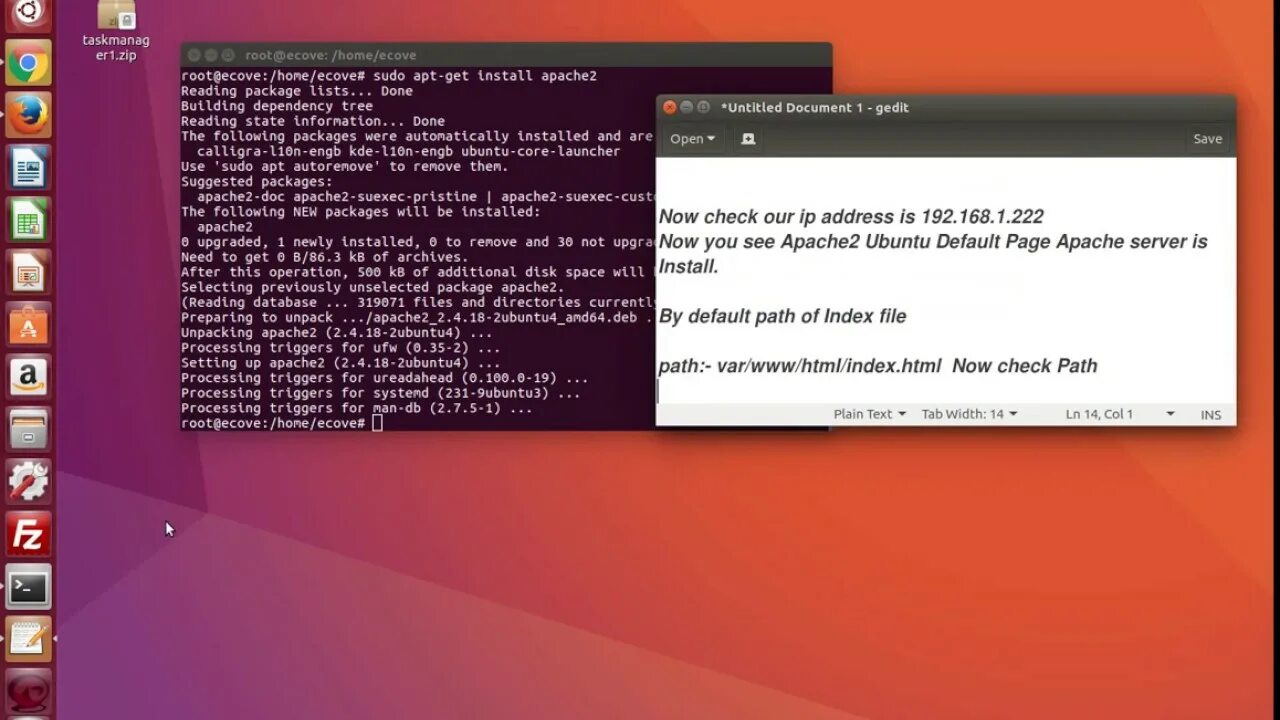 Убунту сервер. Linux сервер. Установка Apache на Ubuntu. Web-сервера Apache 2.4.. Ufw allow