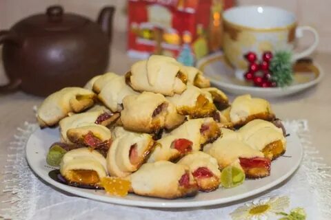 Тесто с мармеладом