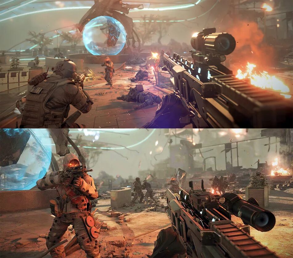 Killzone пс4. Сплит скрин ps4. Split Screen игры на ps3. Killzone: Shadow Fall.