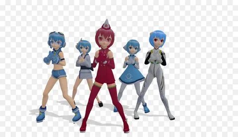 Blue characters